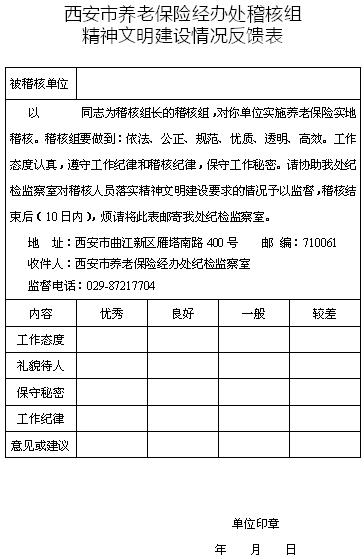 西安养老保险稽核工作的原则（规范稽核工作新举措）-第4张图片-木木网